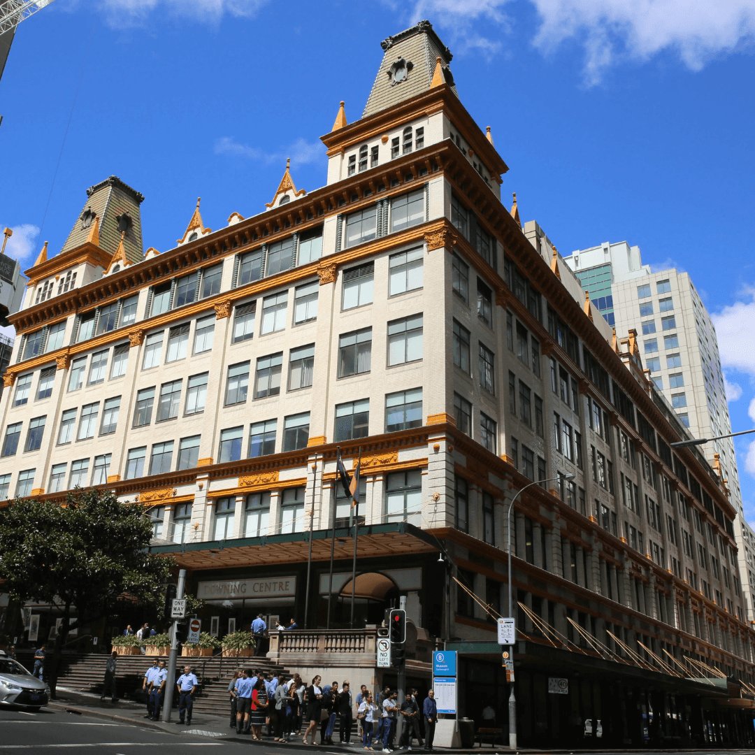 Modern Australian office building housing professional legal practices